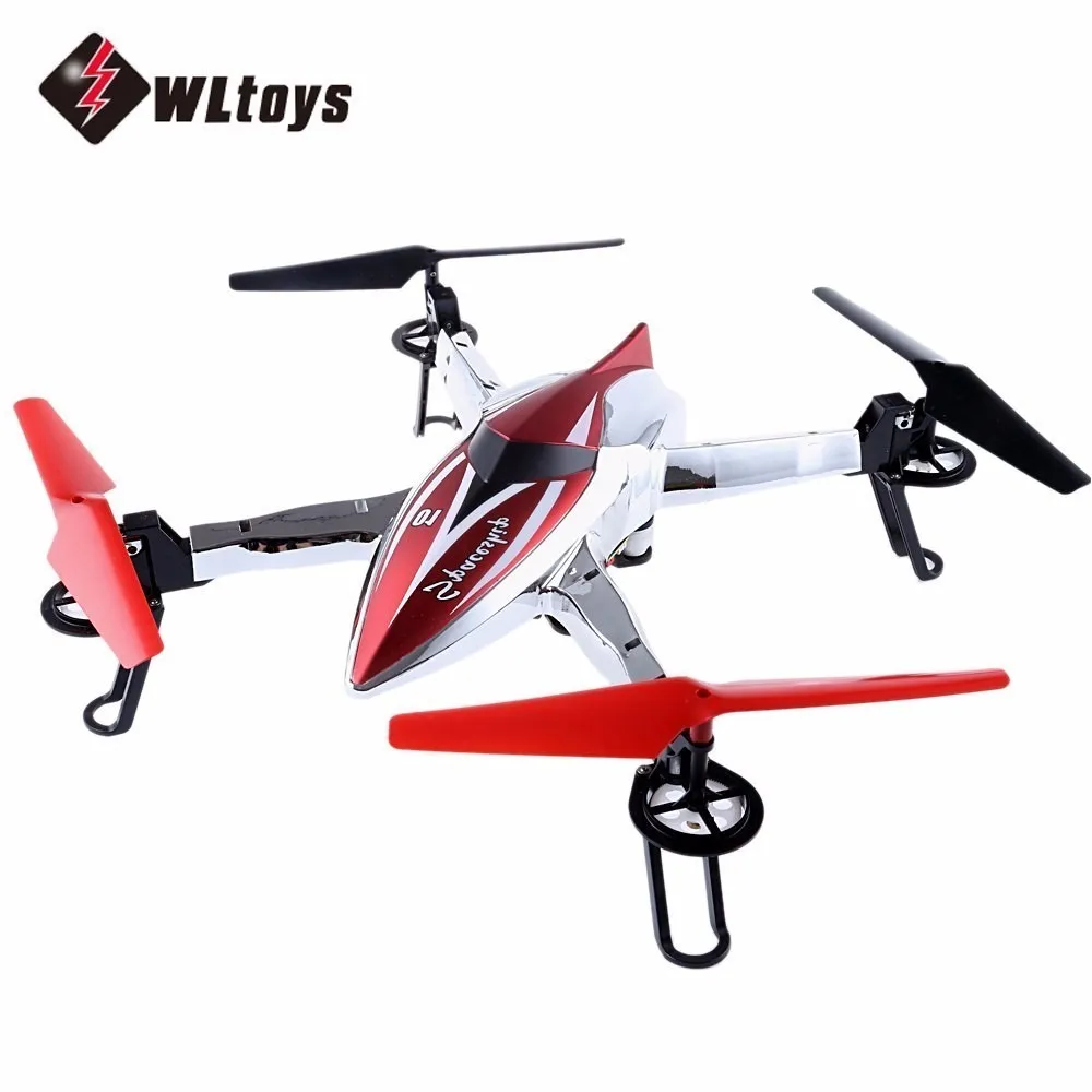 WLtoys Q212 RC вертолет 2,4G 4CH 6-осей гироскопа RTF Дрон Безголовый режим 3D прокатки Функция Квадрокоптер с дистанционным управлением автоматический возврат дроны игрушка