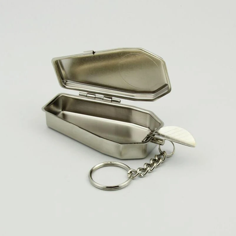 Mini Portable Ashtray Cigarette Keychain Outdoor Use Pocket Smoking Smoking Ash Tray With Lid Key Chain For Travelling portable ashtray cigarettes ashtray