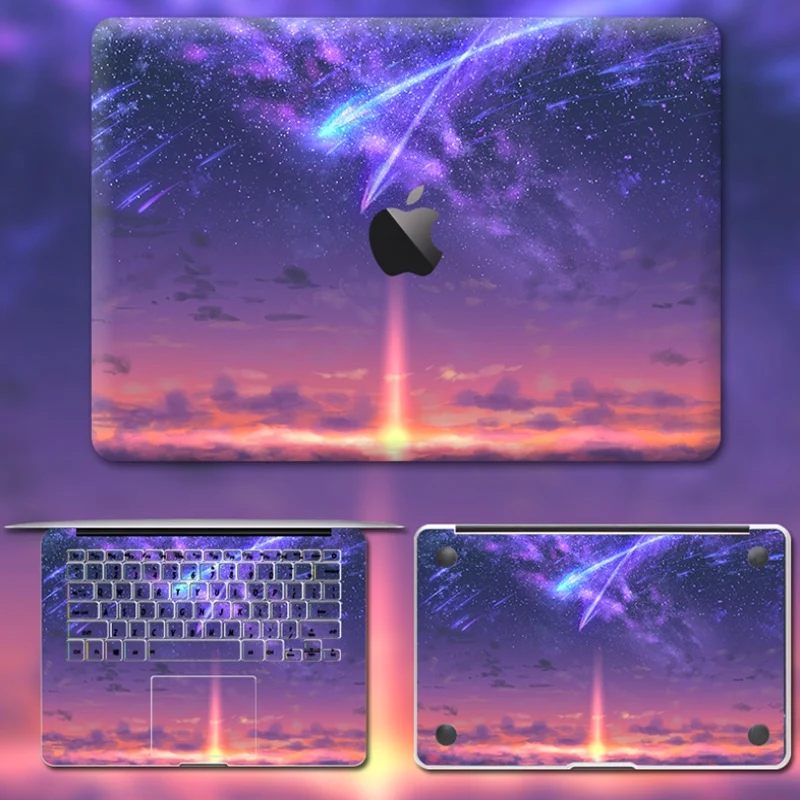 Милая наклейка для ноутбука Macbook Pro Air 11 13 15 Retina защитная пленка всего тела милая
