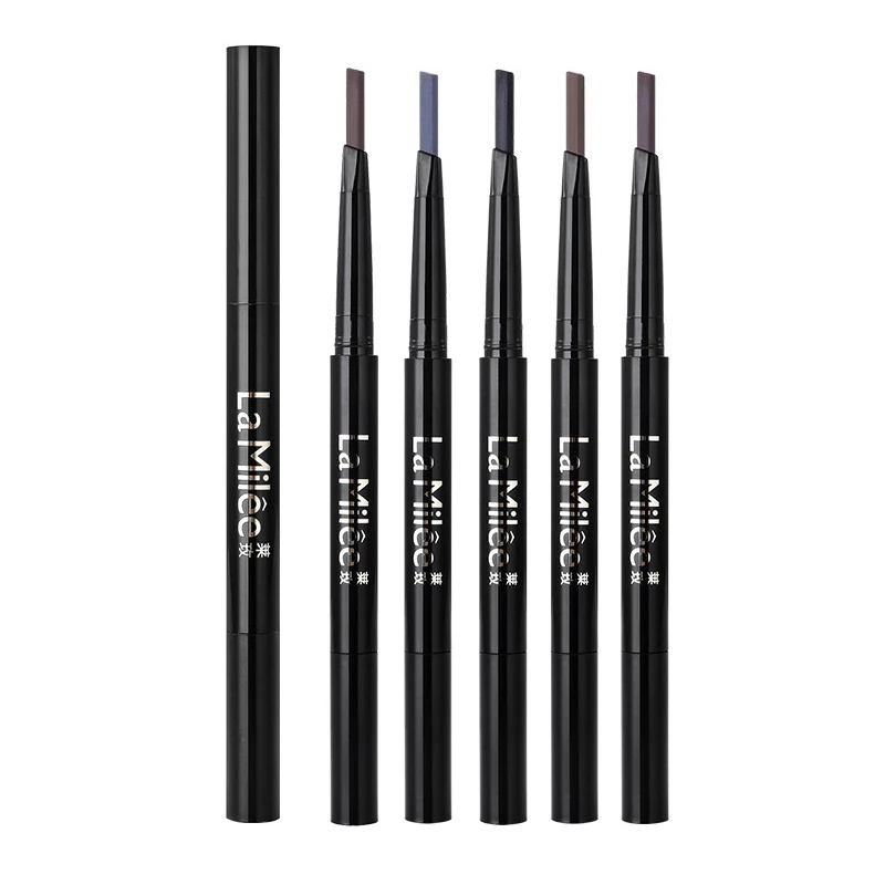 Hot Sale Dual Head Eyebrow Pen Long Lasting Paint Waterproof Eyebrow Pencil Makeup Tool