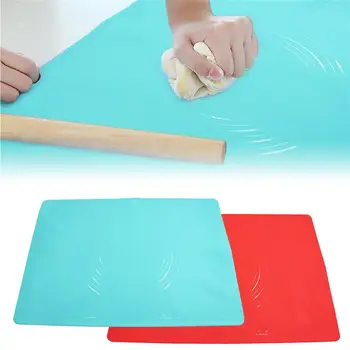 

Silicone Baking Mat Non Stick Dough Kneading Rolling Pad NonSlip Insulation Pad Waterproof Western Place Mat Kitchen Baking Tool
