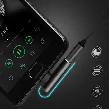 

L Type USB C to 3.5mm AUX Audio Cable Headphone Adapter Type-C to 3.5 Jack Earphone Cable For Huawei Mate 10 P20 For Xiaomi Mi 6