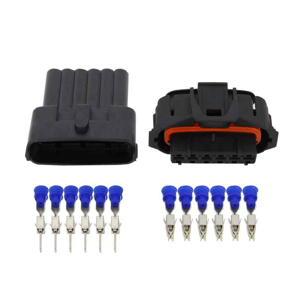 

10 Sets 6-Pin GAK common rail accelerator pedal plug waterproof connector DJB7069Y-3.5-11 / 21 car connector