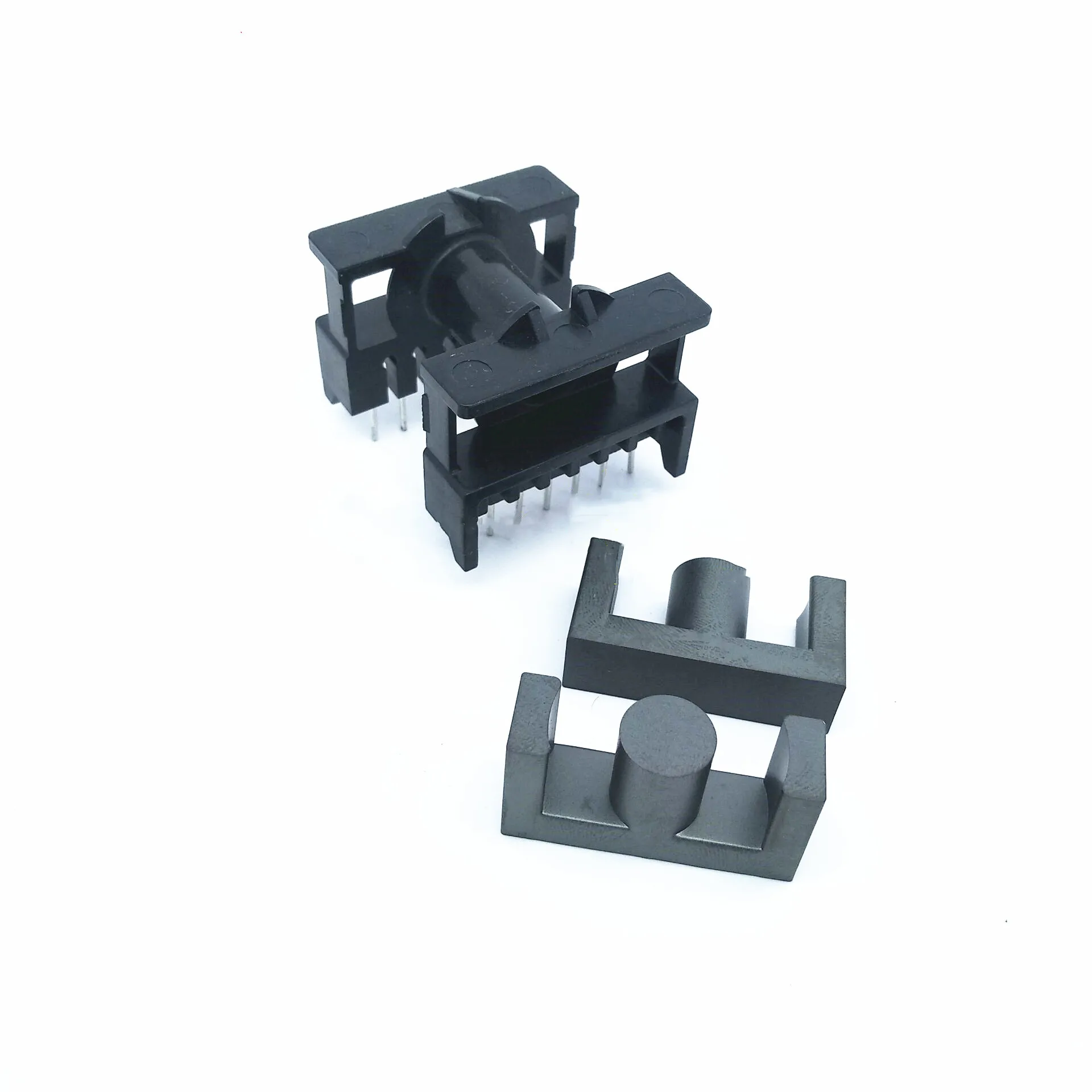 ETD34 Magnetic Core Supporting Bakelite Skeleton Horizontal 7 + 7 Transformer ETD34 Ferrite Core PC40 Material