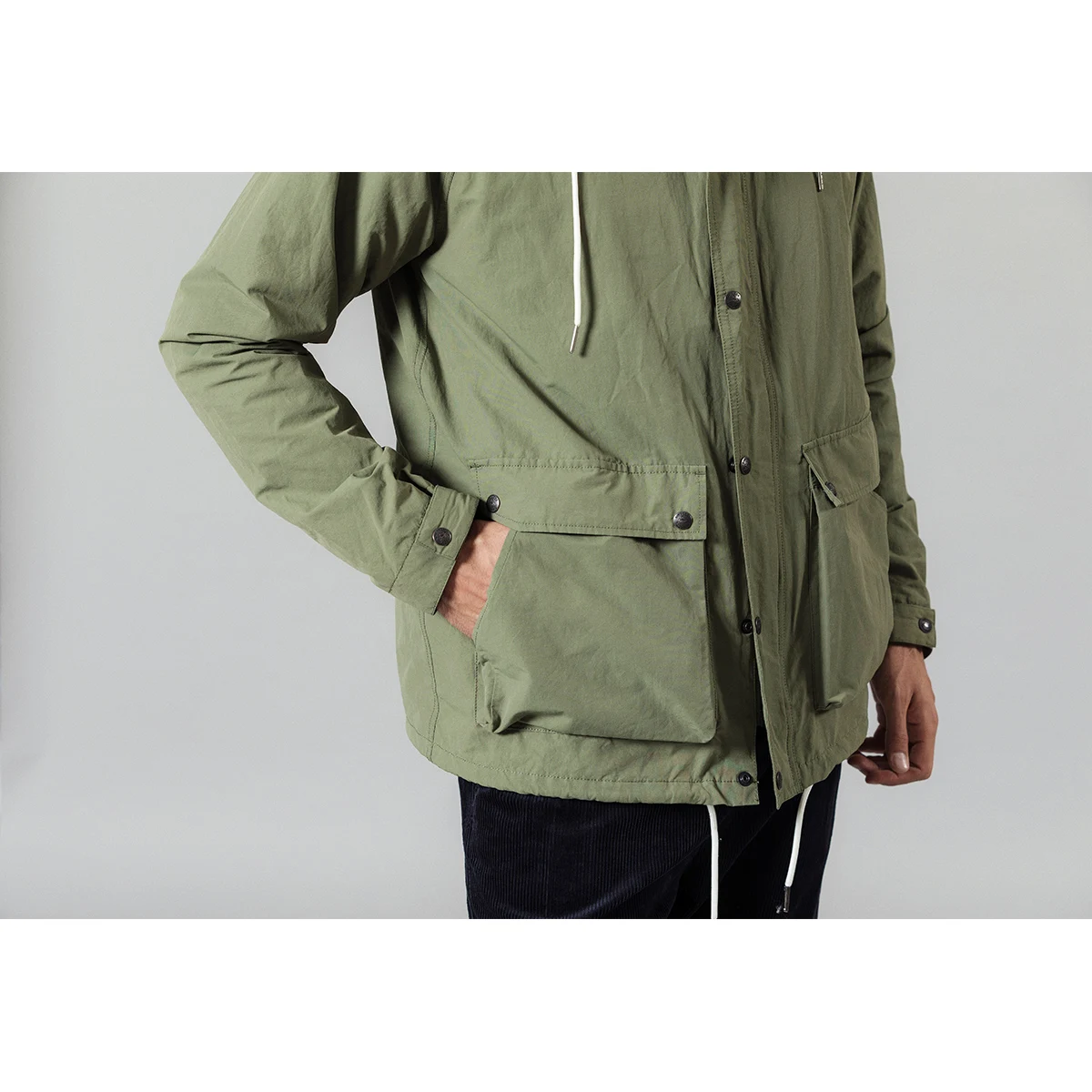 price cut SIMWOOD 2019 autumn winter new fleece inner vest removable coats men fashion warm long jackets hood