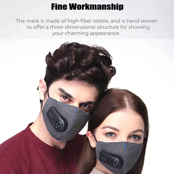 

Xiaomi Cloth Pear Anti-Pollution Air Mask Respirator w/ PM2.5 Dust Anti-smog Mask With adjustable intelligent breathing valve