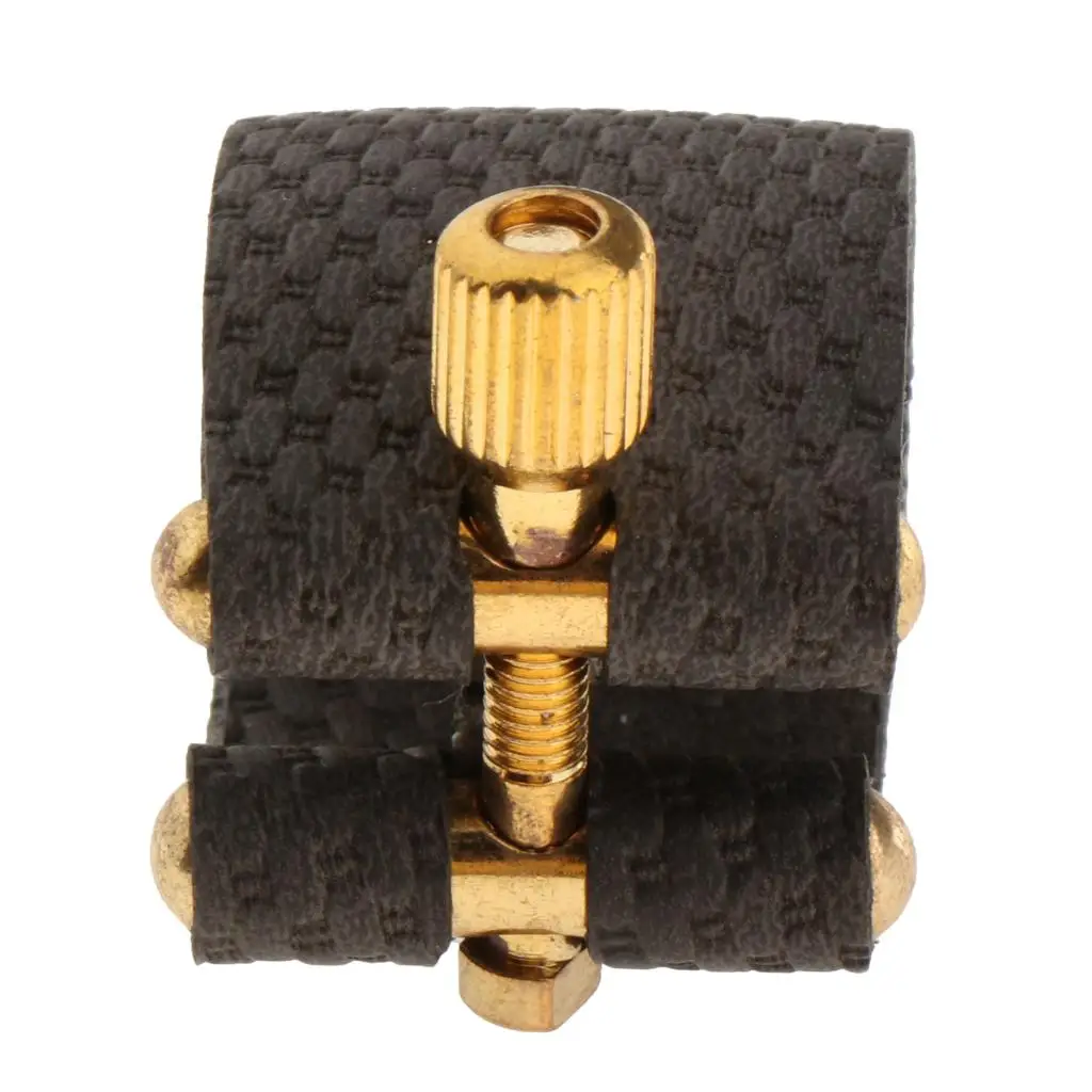 1pc Professional Sax Ligature Compact Fastener Cap for Sax Clarinet Metal/Bakelite Mouthpiece Part Replacement