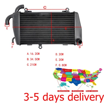 

Right For HONDA GL1800 RH 2002-2005 GL 1800 Motorcycle Engine Radiator Aluminium Motor Bike Replace Part Cooling Cooler