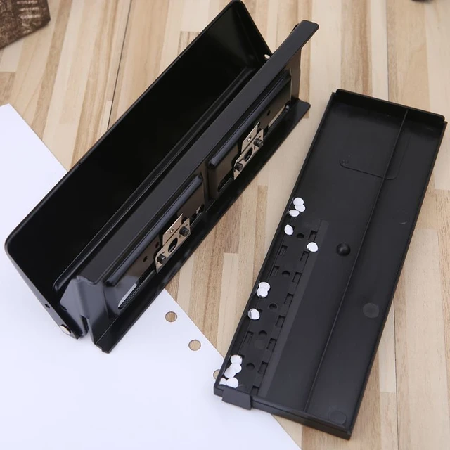 6 Hole Punch Paper Craft Cutter Adjustable DIY A4 A5 A6 Loose-Leaf
