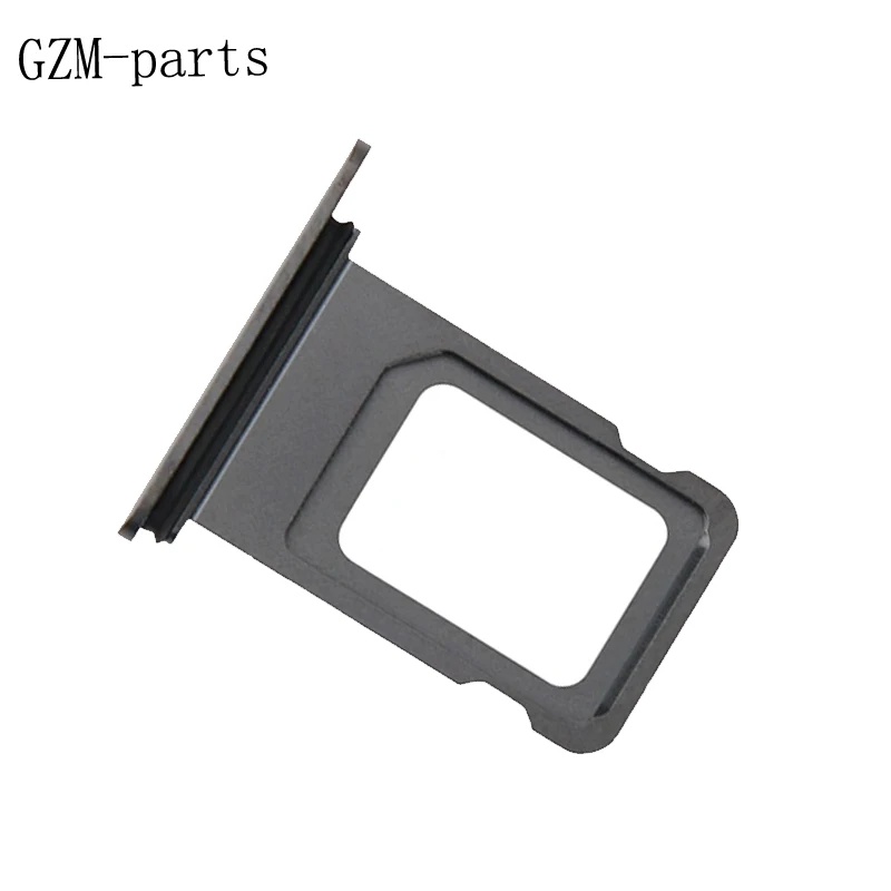 GZM-parts, 50 шт./лот, одиночный держатель лотка с двумя sim-картами, слот для iPhone XS Max XS, гнездо лотка для sim-карт