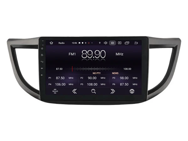 Новое поступление 10," Android 10,0 Автомобильный gps для 2012 Honda CRV 2013 автомобильный Радио автомобильный мультимедийный 1080P магнитофон bluetooth навигация