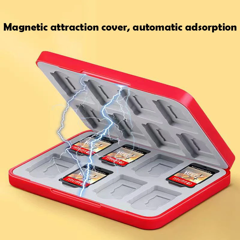 Nintend Switch Accessory 24 in 1 Magnetic Game Memory Cards Micro SD Case Holder for Nintendo Switch OLED Cartridge Storage Box 9 H5d95d9ea4c134304ad0882daa8bae50cX
