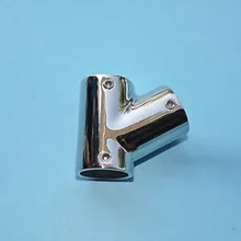 Manufacturers Wholesale do shuo/isure Stainless Steel Connecting Pipe T-connector Ship Yacht Tube Socket Hardware