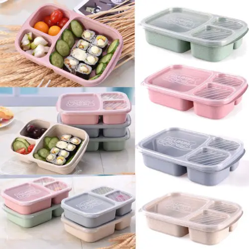 Кухонная коробка герметичная Bento посуда коробка для пикника суши-еда контейнер для хранения портативный контейнер пищевой Органайзер