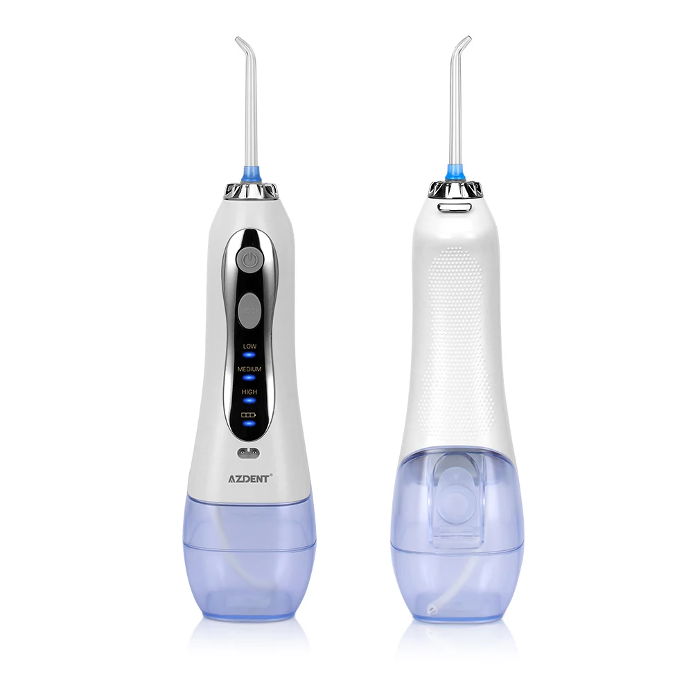 Cena Fashion 10 Tips 300ml Cordless Electric Oral Water Irrigator przenośna nić dentystyczna USB akumulator ustnik Cleaner 3 tryby