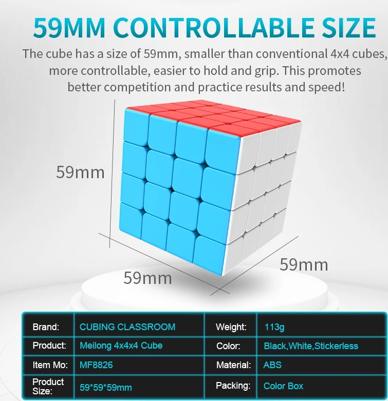 Кубик Moyu Meilong 2x2x2 3x3x3, 4x4x4, 5x5x5, волшебный куб, Moyu Yuhu MF2 MF3 MF4 MF5 головоломка Скорость куб Meilong 3x3x3, 4x4x4 cubo magico