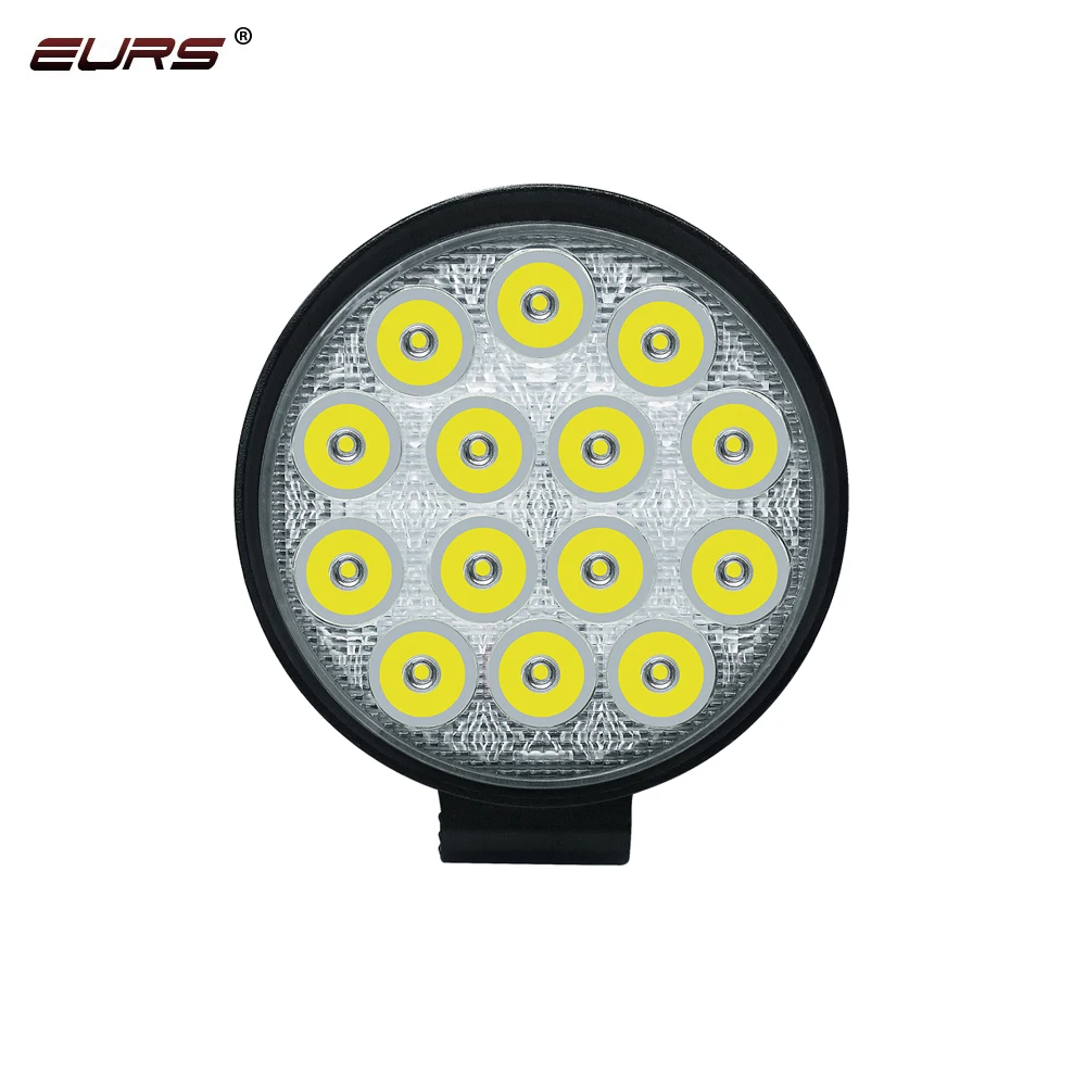 

EURS 4inch 42W 16 LED Offroad LED Light Bar Flood Spot Combo Beam Spotlight Truck Tractor Motorcycle LED Auto Work Light 4200lm