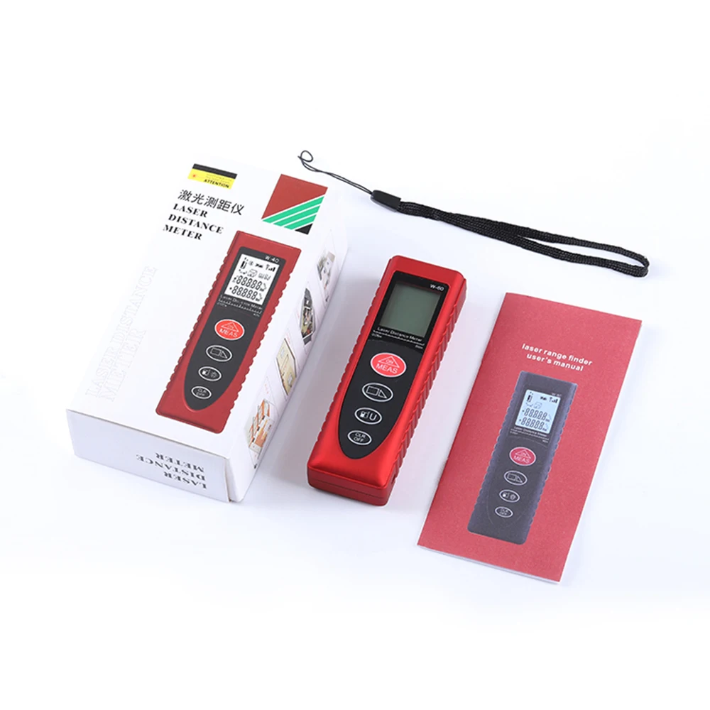 Richpping 40m 60m 80m Laser Rangefinder Digital Laser Distance Meter battery-powered laser range finder tape distance measurer Richpping 40m 60m 80m Laser Rangefinder Digital Laser Distance Meter battery-powered laser range finder tape distance measurer