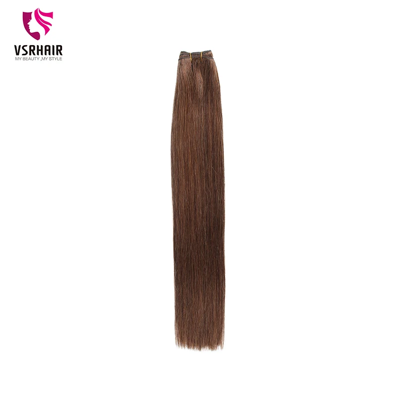  VSR European Quality Hair Extensions Hair Double Drawn Human Hair Weaves Straight 100g Machine Remy