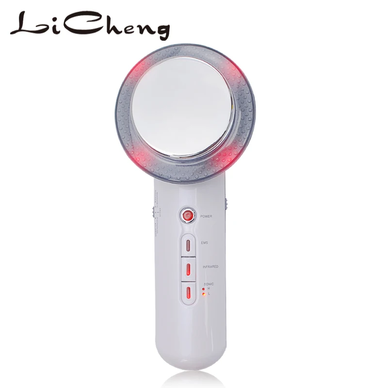 

Licheng Ultrasonic 3 In 1 Galvanic EMS Photon SPA Body Cellulite Skin Care Infrared Fat Removal Therapy Beauty Slimming Device