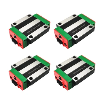 

4Pcs/Lot Interchangeable Linear Rail Linear Bearings HGW15CC ,HGR Linear Guide CNC Diy Parts for Linear Guide