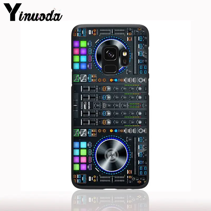 Yinuoda ddj dj music 2 Обложка с рисунком стильная мягкая оболочка для телефона чехол для Galaxy S6 edge plus s7 edge s8 plus s9 plus - Цвет: A5