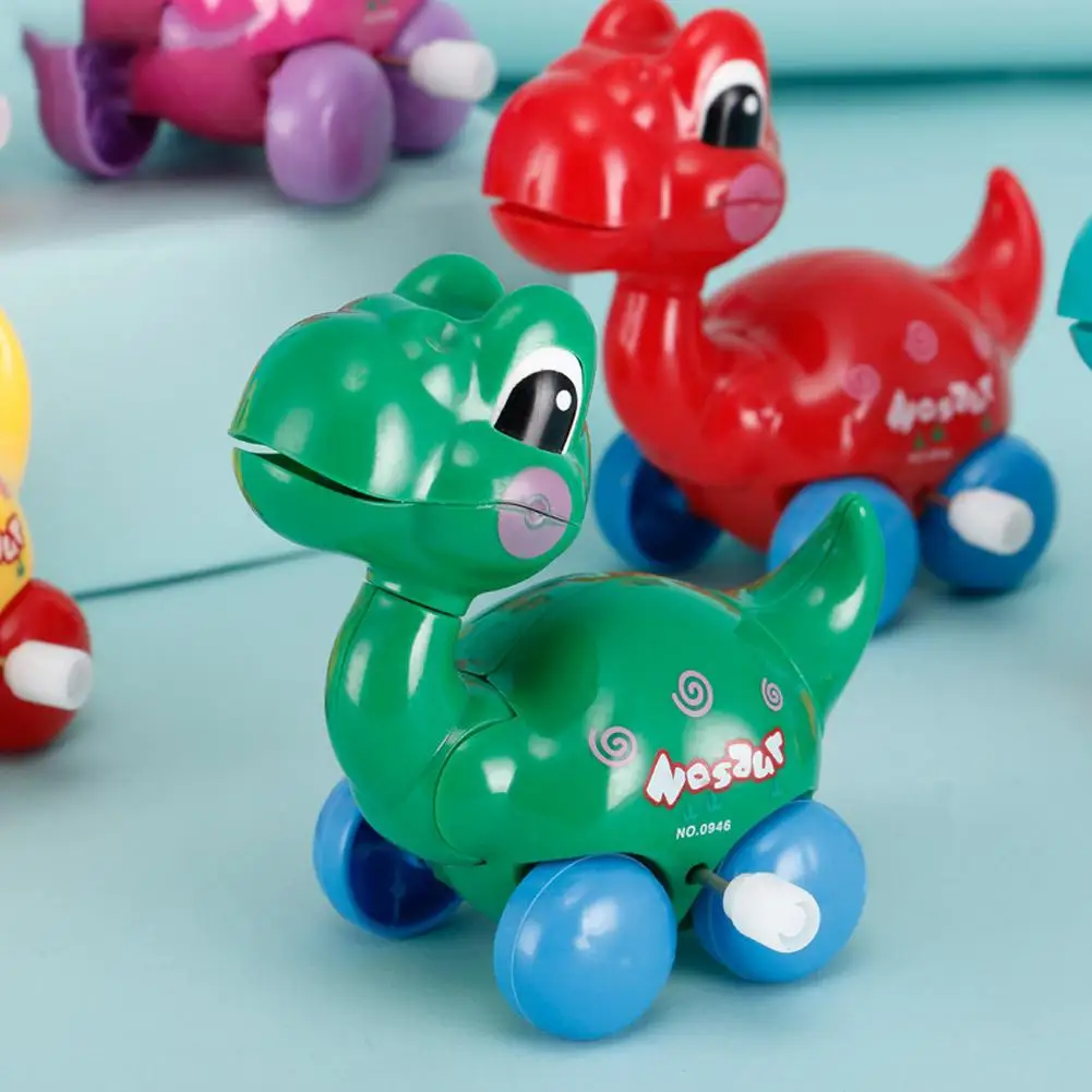 Baby Clockwork Toy for GloryStar Spring Model Mini Pull Back Jumping Frog Dog Lion Children Wind 2