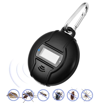 

Portable Ultrasonic Pest Repeller Outdoor USB & Solar Powerd Mosquito Repellent Mole Repeller Non-Toxic Pest Reject