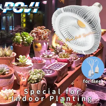 

Plant Grow Lamp LED E27 18W 12W Par30 Grow Lights Full Specturm Winter Fill Light for Indoor Potted Plants Vegetable Orchid