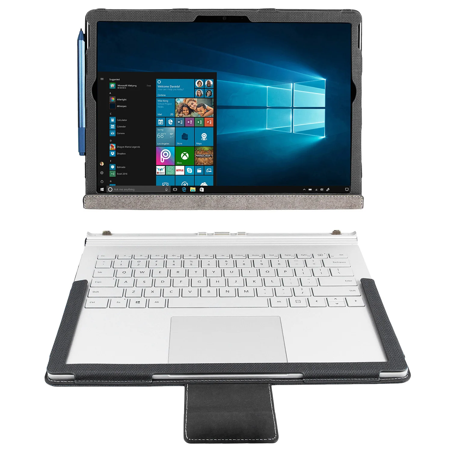2019 Новая обновленная версия чехол для ноутбука microsoft Surface Book 2 13 5 дюймов Премиум PU
