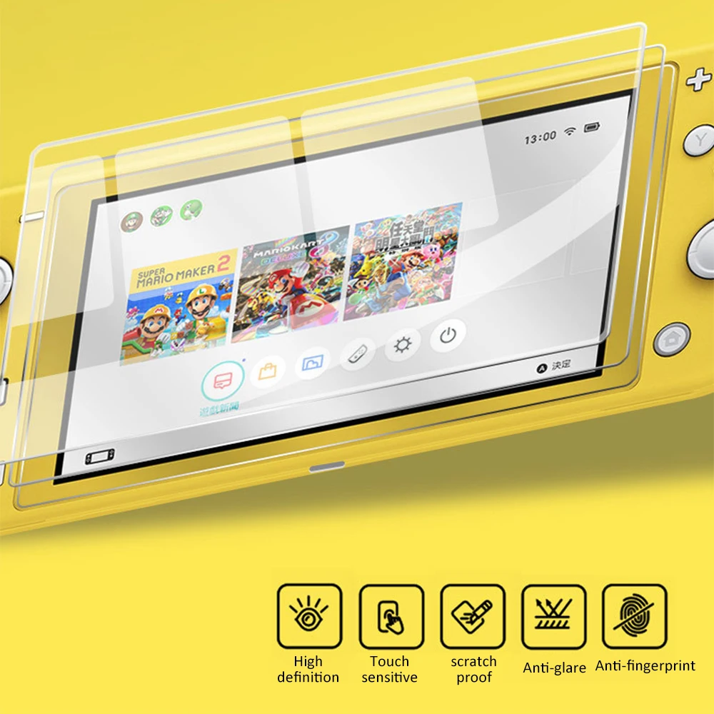 Протектор экрана подходит для nintendo Switch Lite 9H Закаленное стекло пленка защита экрана Взрывозащищенная стеклянная пленка