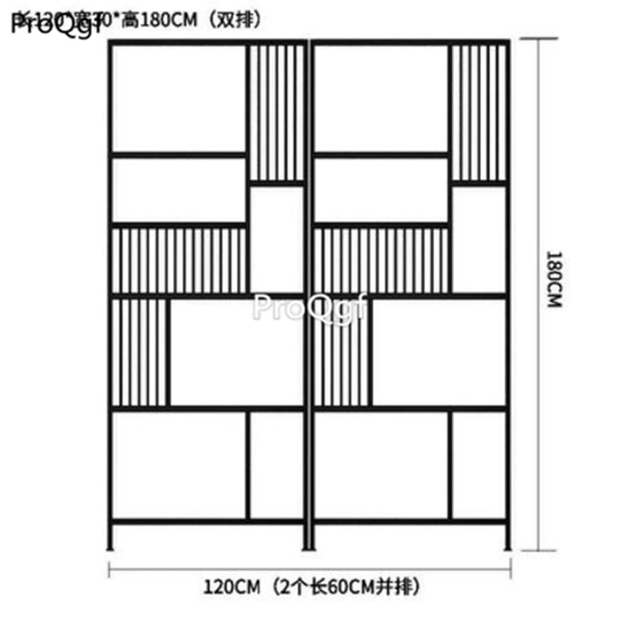 2 Ngryise 1 шт набор 120*30*180 см растительная книжная полка - Цвет: 2