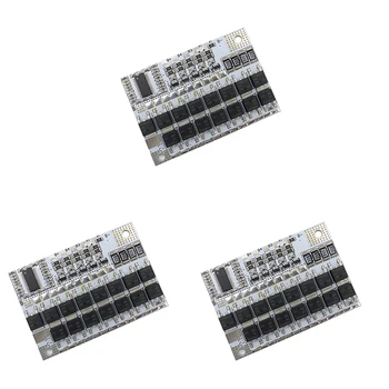 

Bms 12V 16.8V 21V 100A Li-Ion Ternary Lithium Battery Protection Board With Balance Pcm 18650 Lipo Bms Protection Pcb