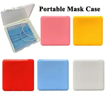 

Disposable face Mask Container Storag Portable Dustproof Mask Case Safe Pollution-Free Mask Storage Box Storage Organizer basket