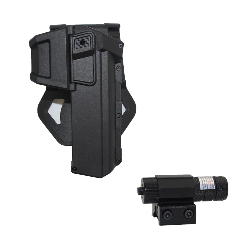 Polymer Tactical Mini Laser For Glock Pistol Red Laser Sight Rail Hunting 