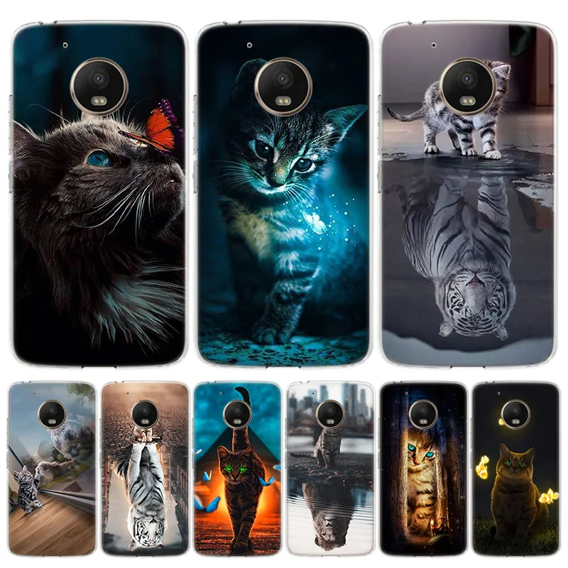 Чехол для телефона Motorola Moto G9 G7 G8 G6 G5S E6 E5 Plus Power Play One Action Macro EU Gift Coque Cover | Мобильные