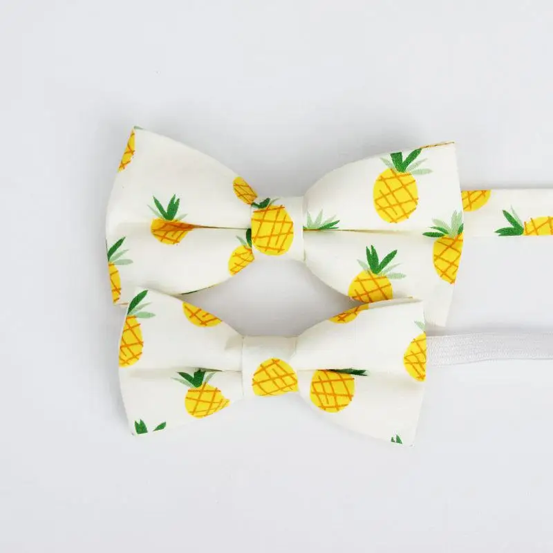 Bowtie sets Новые Брендовые мужские комплекты с милым принтом и галстуком-бабочкой для мальчиков и девочек, милые женские галстуки-бабочки - Цвет: Bowtie sets