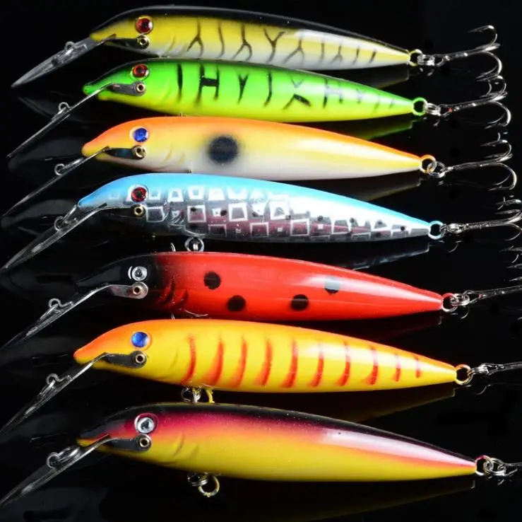 

fishing accessories Plastic hard bait 7 color large iron tongue mino 14cm / 16.2g bionic bait fake bait seÃ±uelos de pesca