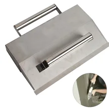 Stainless Steel Easy Grip Ergonomic Portable Durable Plaster Scraper Hand Tool Anti Slip Mortar With Handle High Performance