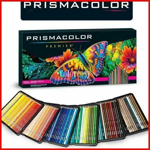 Prismacolor Premier Soft Core Colored Pencil, Set of 150 Assorted