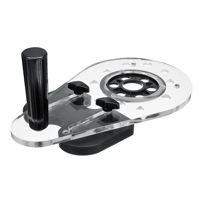 

Universal Router Base Power Router Accessories Woodworking Drill Punch Locator Wood Slot Locator