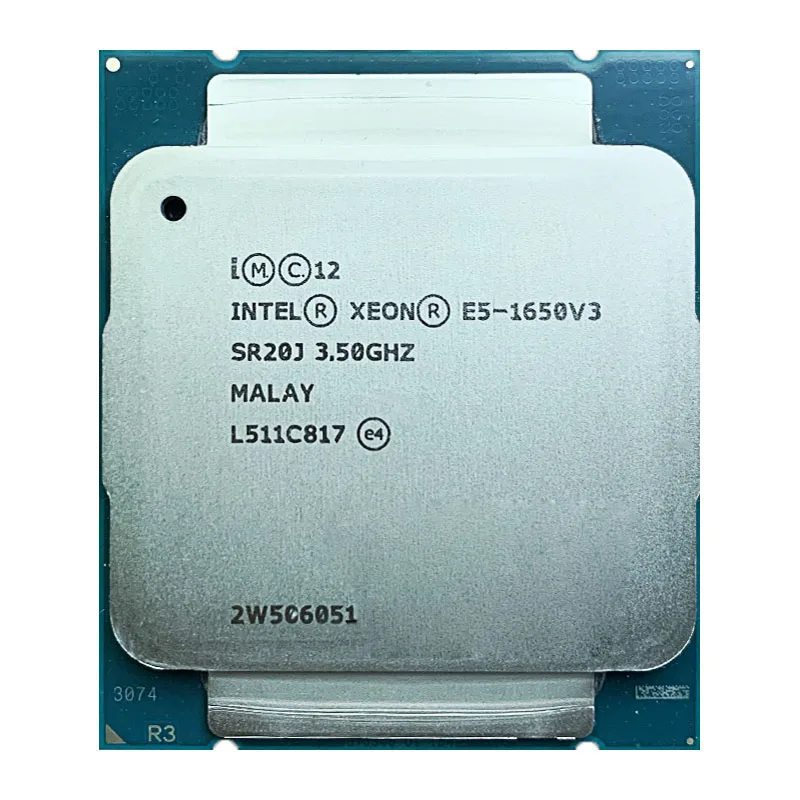 Процессор Intel Xeon E5-1650V3 E5 1650v3 1650 v3 3 5 ГГц шестиядерный двенадцатипоточный ЦПУ
