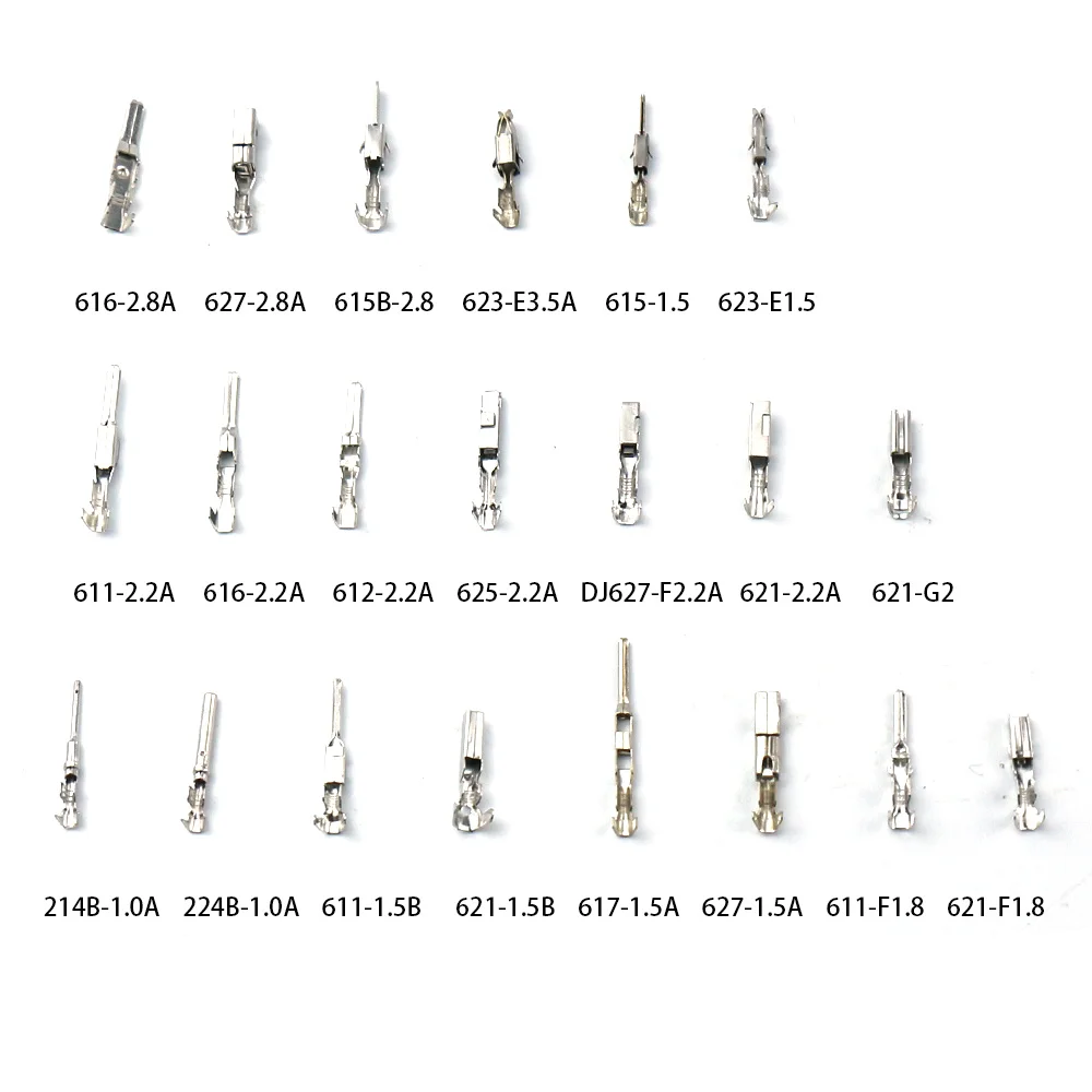 200pcs Boxed Car Splices Wire Terminal 1.53.5 Series Auto Electrical Female And Male Crimp Terminal With TE Pins Non-insulated6.png