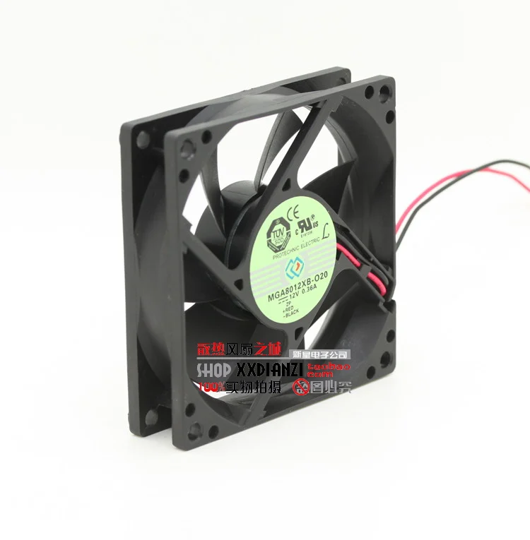 Новый 12V 0.36A MGA8012XB-O20 8020 двойной вентилятор шасси | Компьютеры и офис