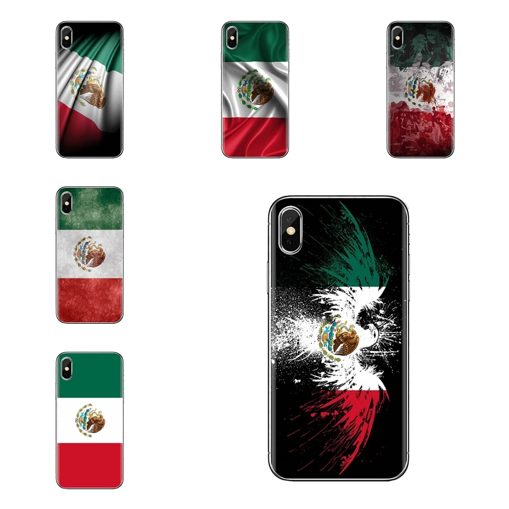 MX Mexico Mexican Flag Banner Soft Transparent Case For Xiaomi Mi4 Mi5 Mi5S Mi6 Mi A1 A2 5X 6X 8 9 Lite SE Pro Max Mix 2 3 2S |