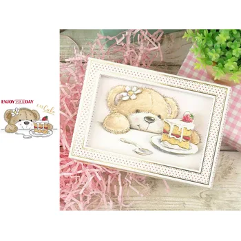 

Animal Little Bear Clear Stamps for Scrapbooking and Cards Making Silicone Transparent New 2020