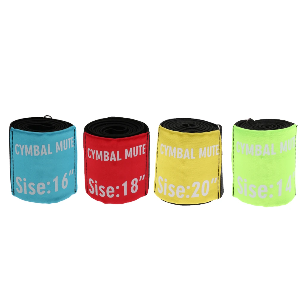 

Professional Drum Set Portable Hi-hat Cymbal Mute Silencer Drumming Practice Dampener Pad for Drummer Player