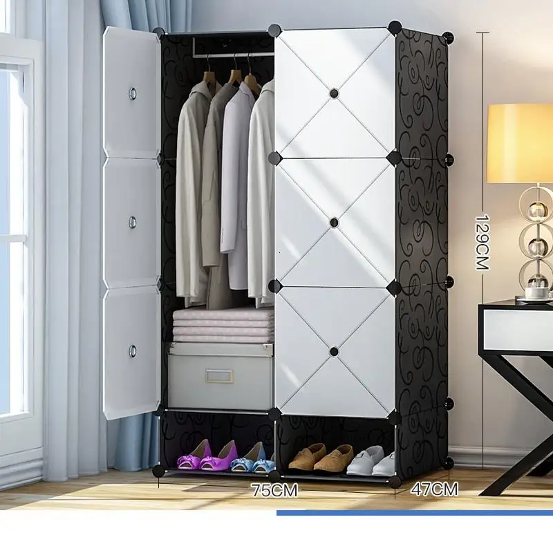 MODEL G Mobilya туалетный Penderie кровать Rangement Garderobe мебель шкаф Mueble де Dormitorio Спальня мебель Guarda Roupa вешалка для одежды - Цвет: MODEL G