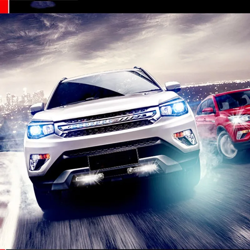 Светодиодный фары дальнего света лампы с ветровым приводом 2 шт. для isuzu d max dmax trooper