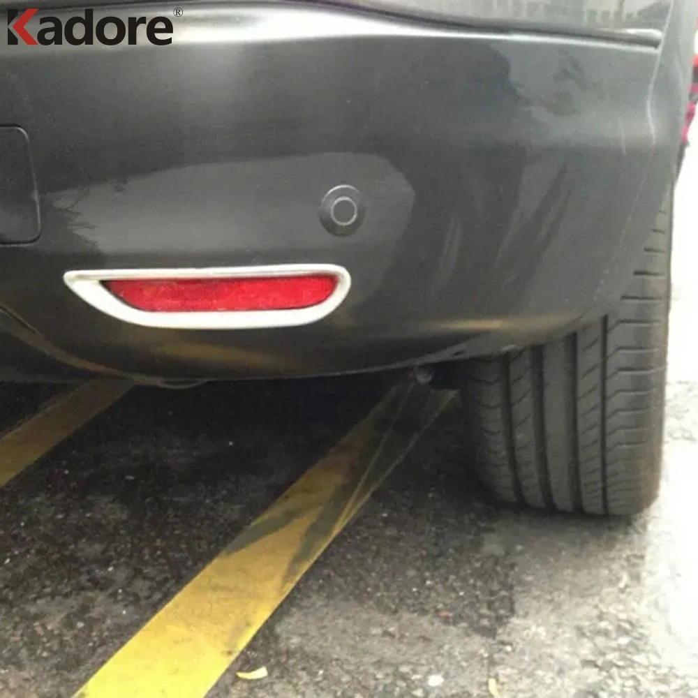 Для Nissan Qashqai 2014 2015 2016 2017 2018 ABS хромированный задний противотуманный светильник